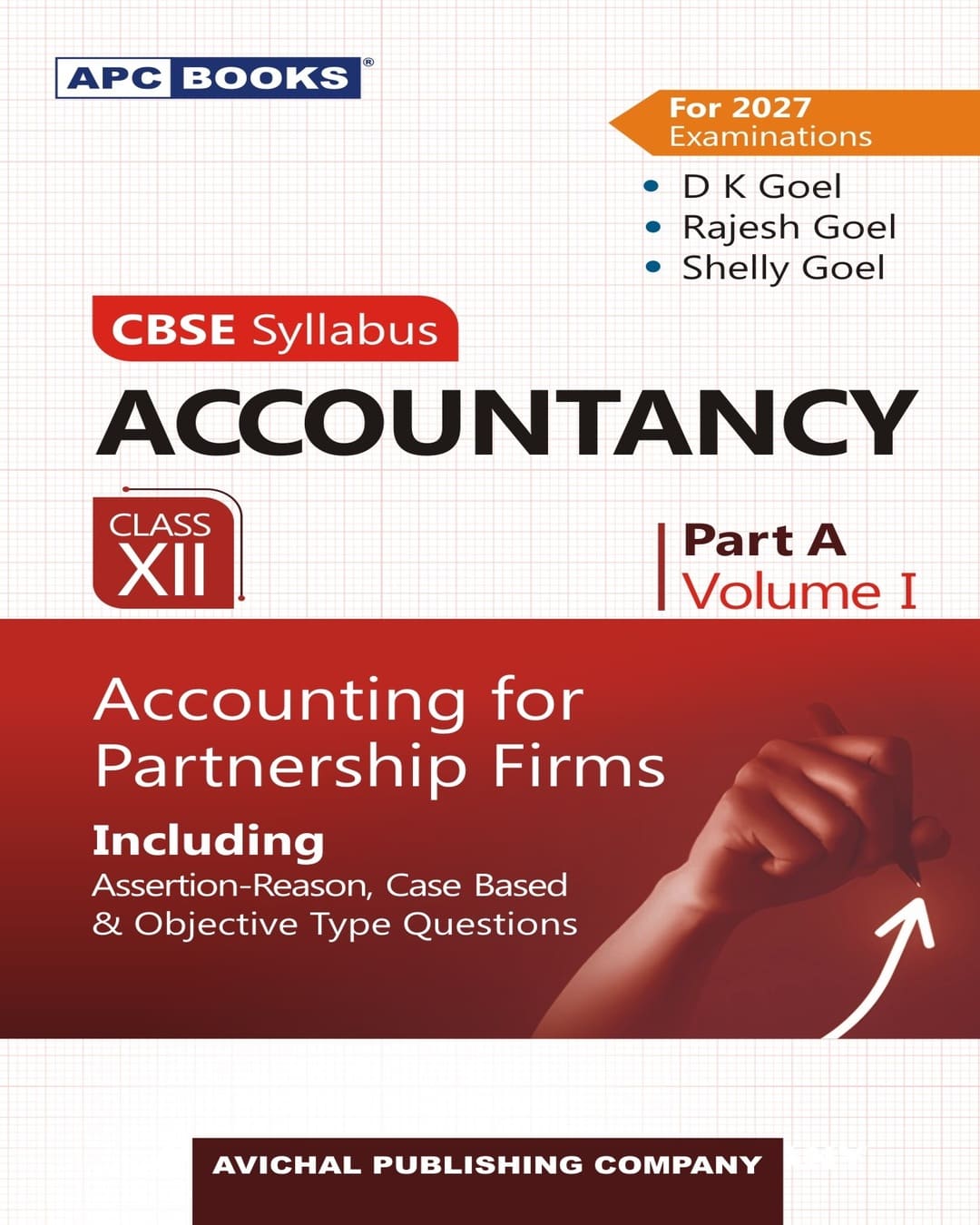 APC Accountancy Class 12 Part A Volume 1 - CBSE Syllabus (2027 Examinations)