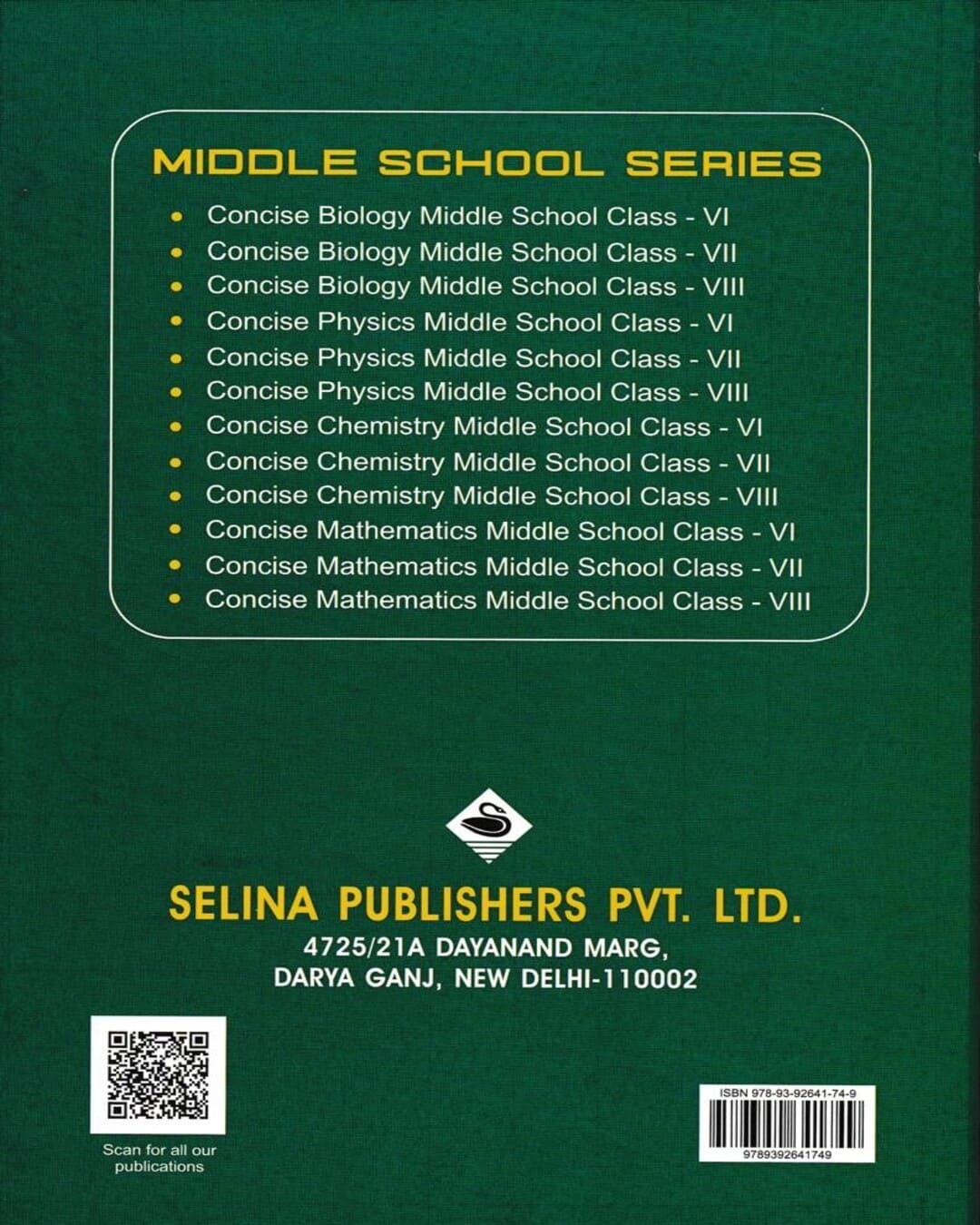 Concise Mathematics - Middle School Class 7 (NEP 2020) for 2027 Examinations