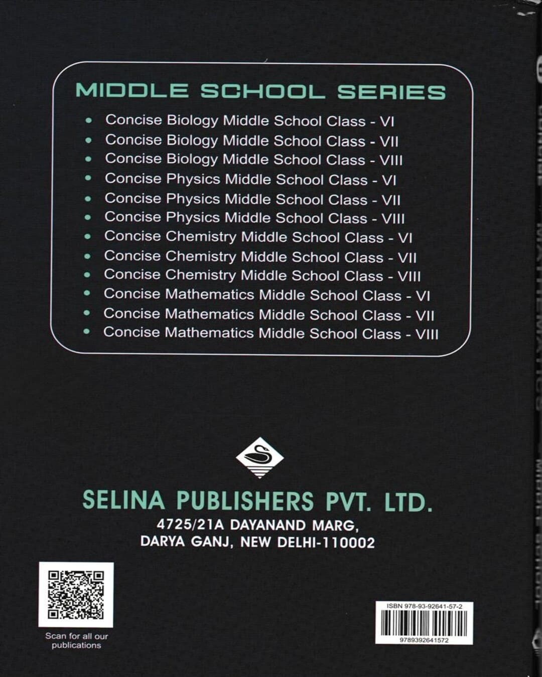 Concise Mathematics - Middle School Class 8 (NEP 2020) for 2027 Examinations
