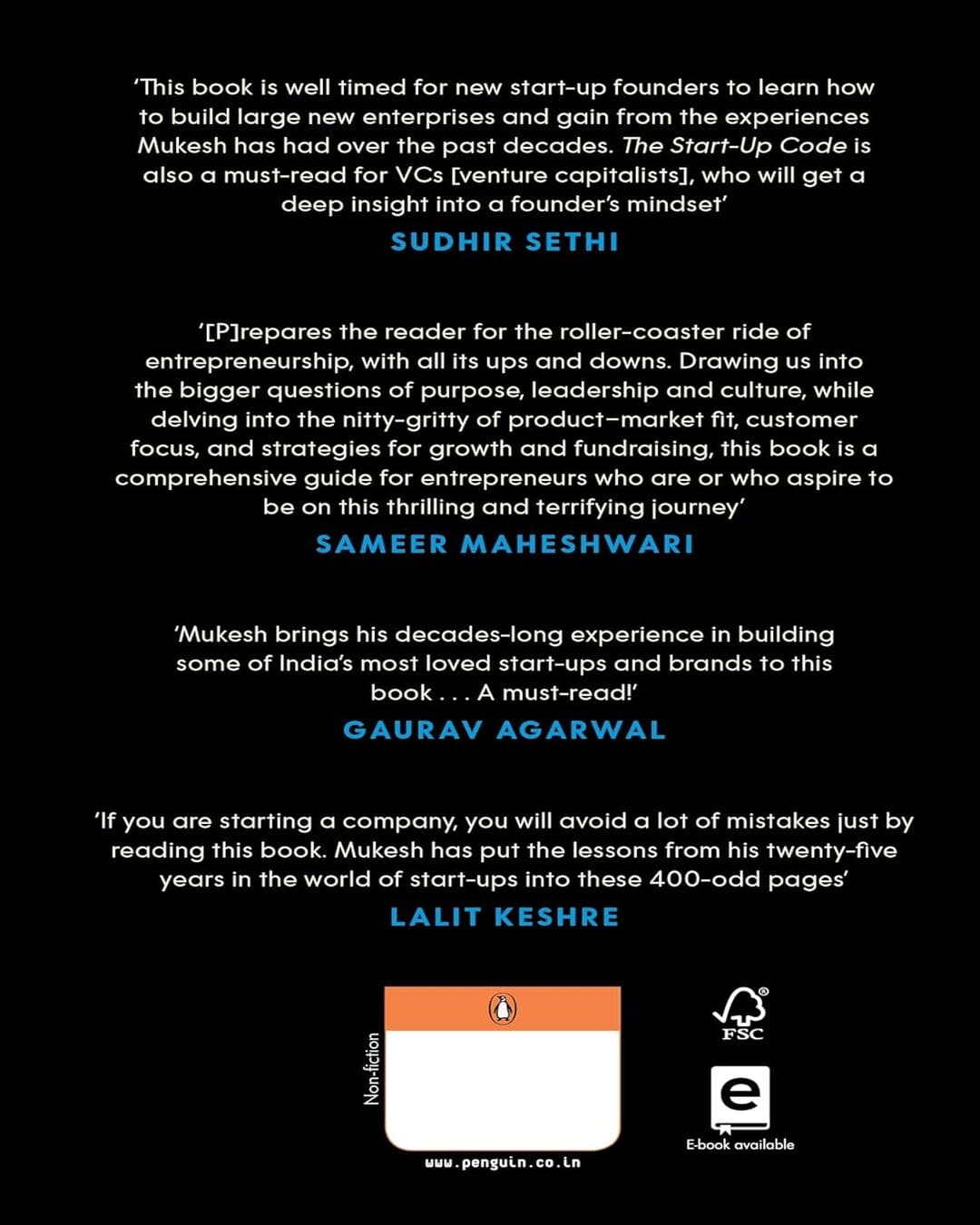 the-startup-code-taking-your-company-from-seed-to-scale-mukesh-bansal-viking-press
