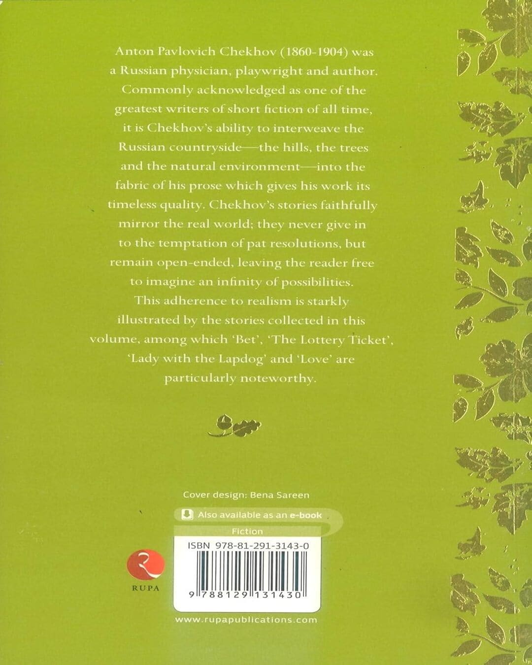 masterpieces-of-world-fiction-selected-stories-by-anton-chekhov-paperback-ed-terry-o-brien-rupa-publications