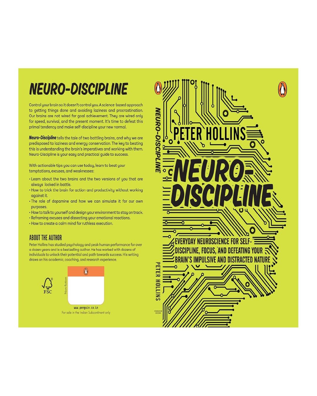 Neuro-Discipline: Everyday Neuroscience For Self-Discipline, Focus, And Defeating Your Brain’s Impul by Peter Hollins - versoz.com
