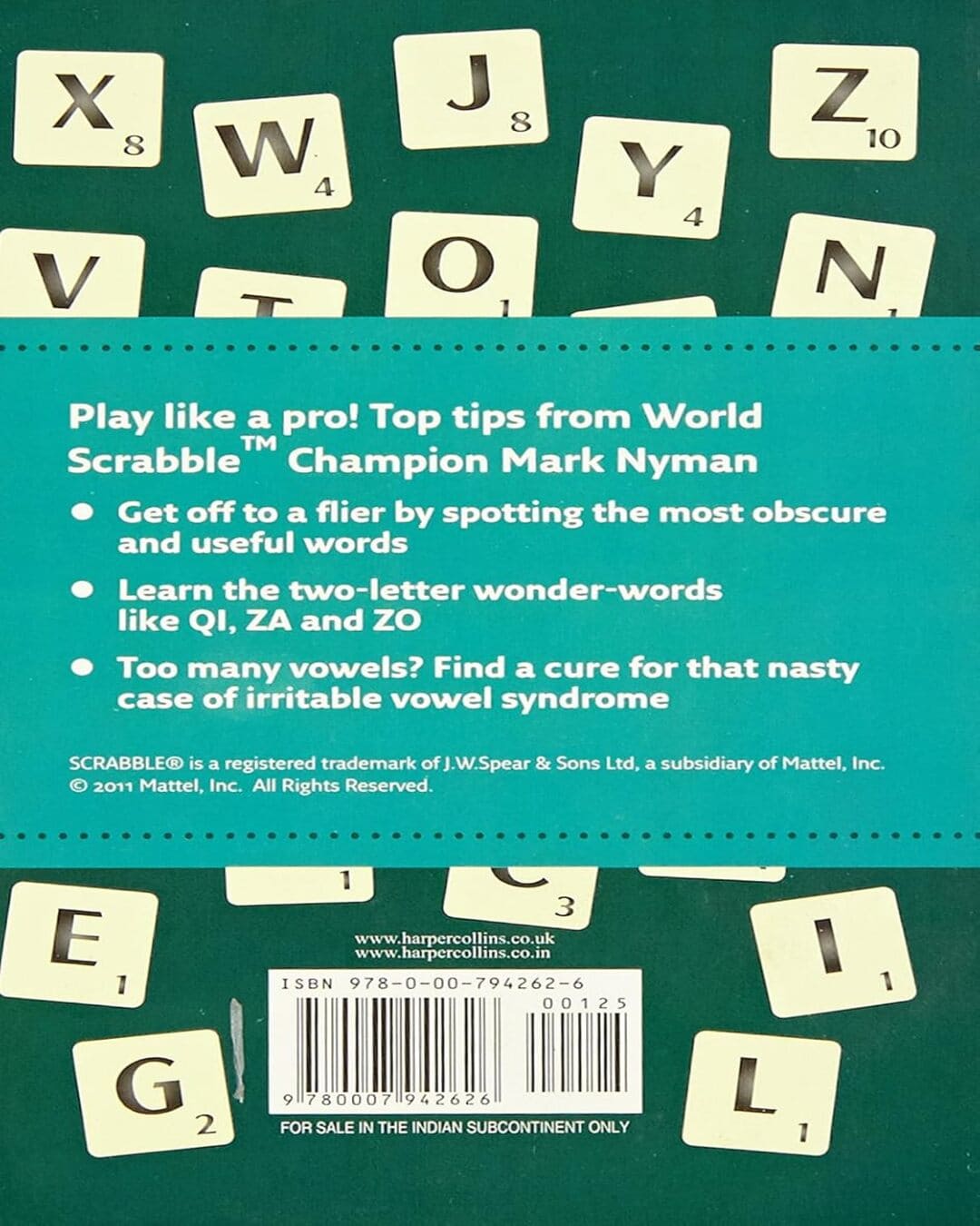 collins-little-book-of-scrabble-secrets-mark-harpercollins-publishers