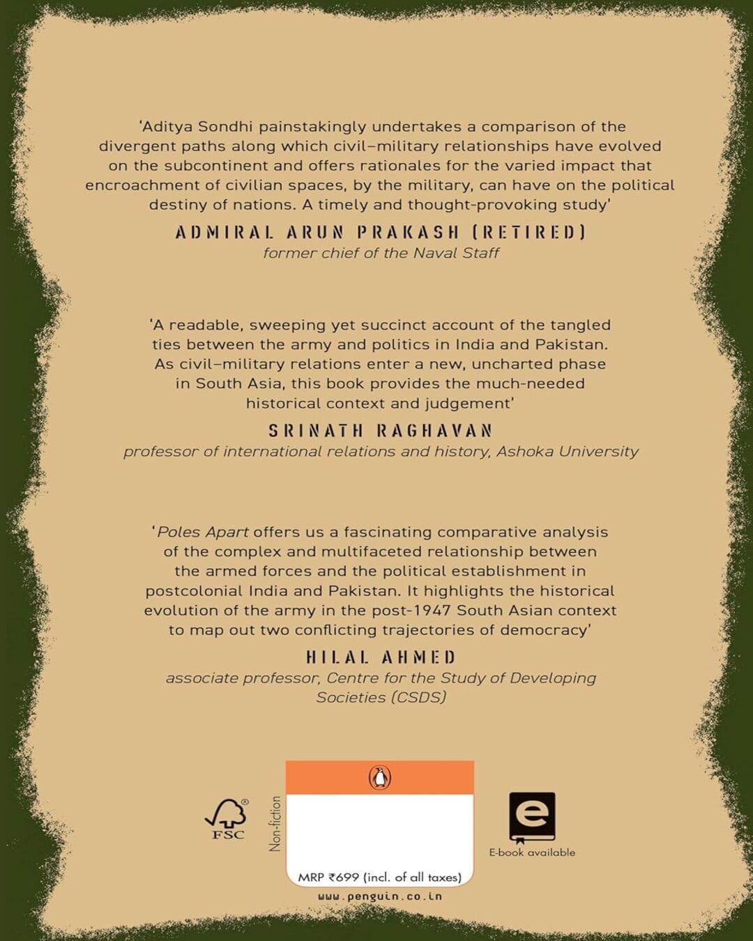 poles-apart-the-military-and-democracy-in-india-and-pakistan-hardcover-aditya-sondhi-viking-press