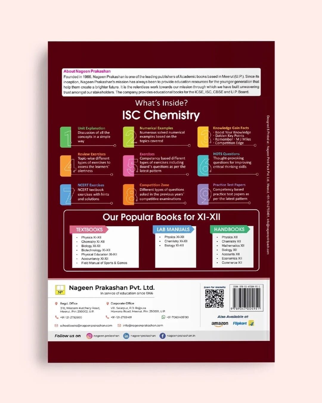 Nootan ISC Board Chemistry Textbook For Class 12th - Academic Year 2026-27 By Dr. H.C. Srivastava - Nageen Prakashan