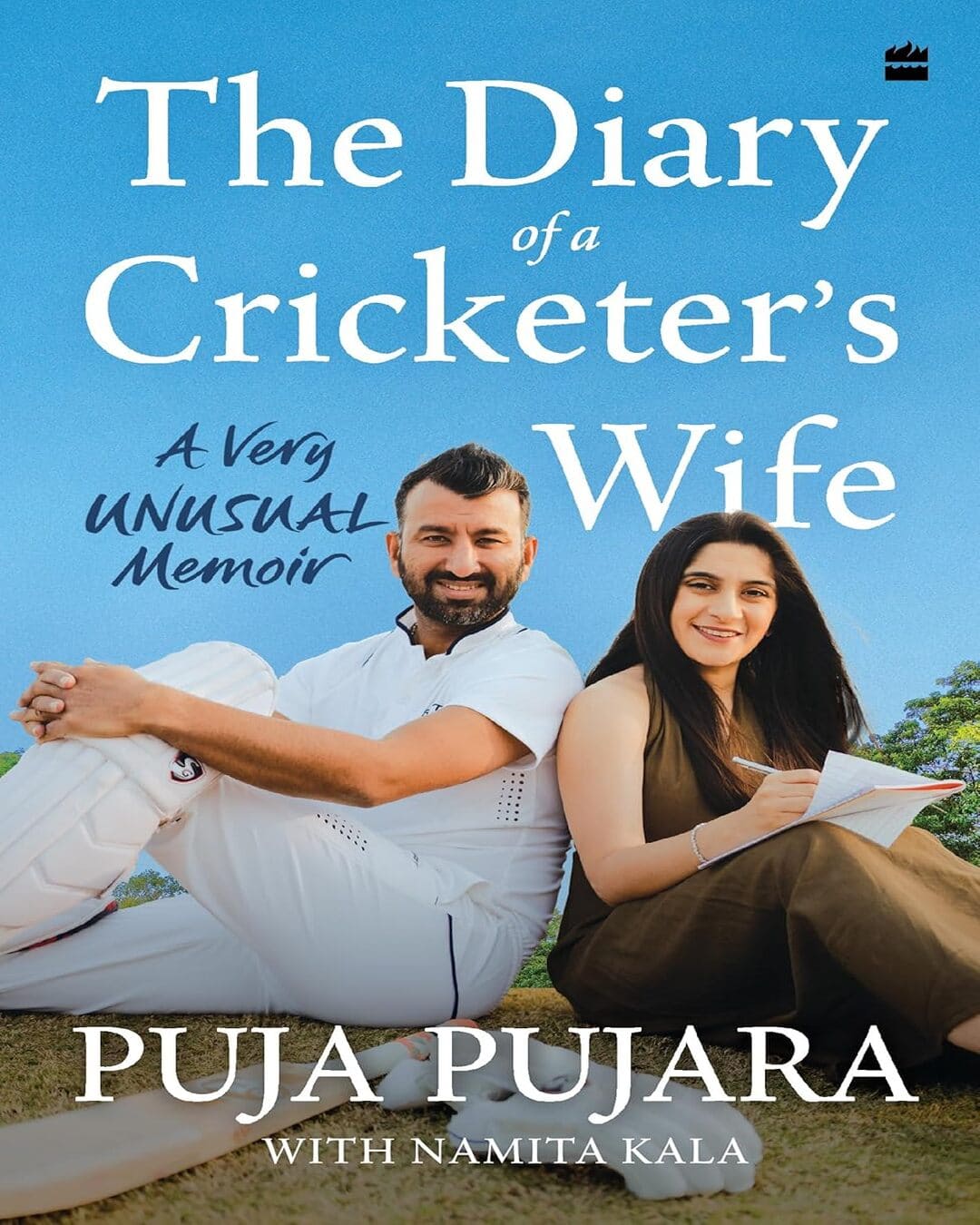 the-diary-of-a-cricketers-wife-a-very-unusual-memoir-puja-pujara-with-namita-kala-harpercollins-publishers