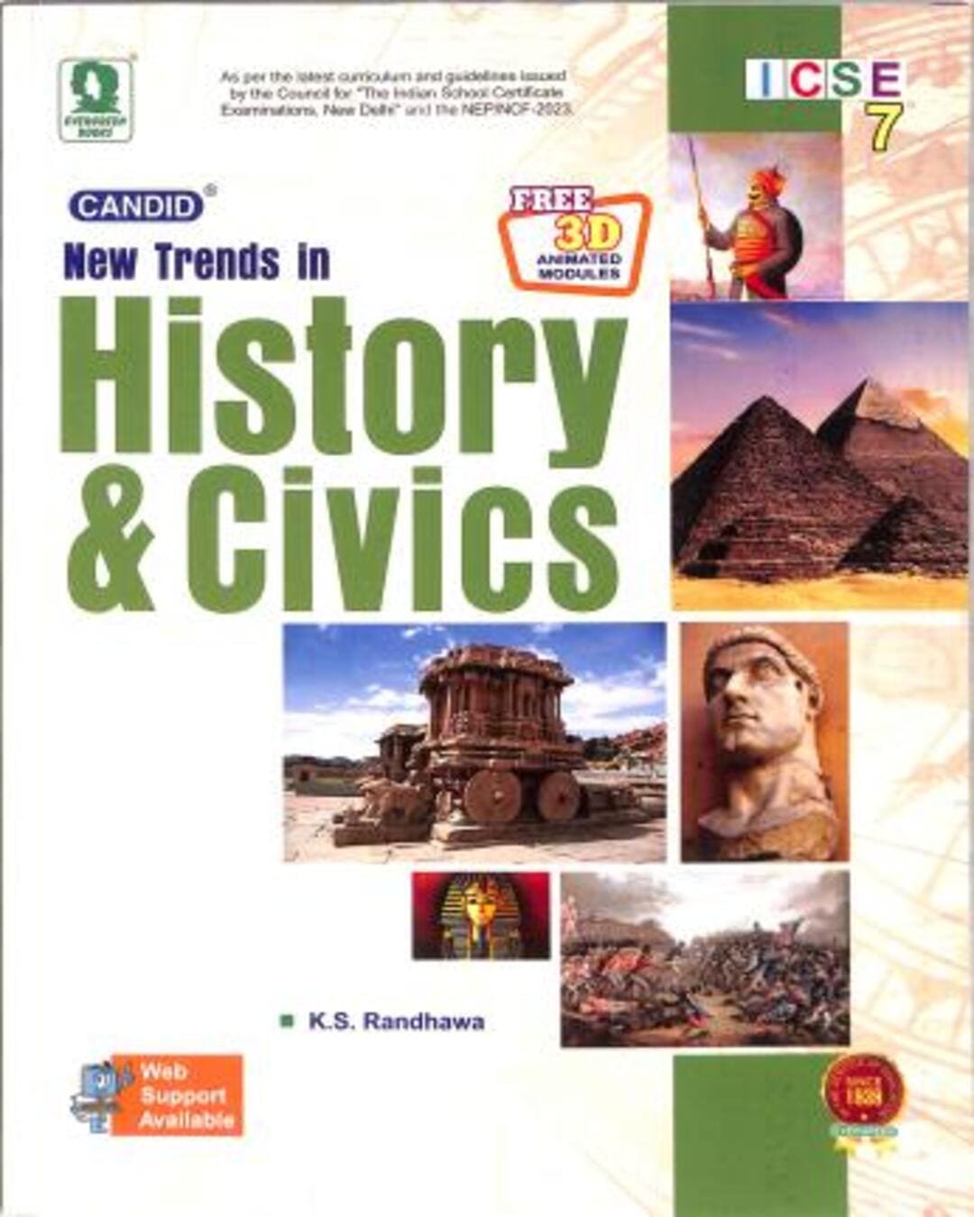 Candid New Trends In History & Civics Class 7 ICSE (NEP / NCF 2023) - versoz.com