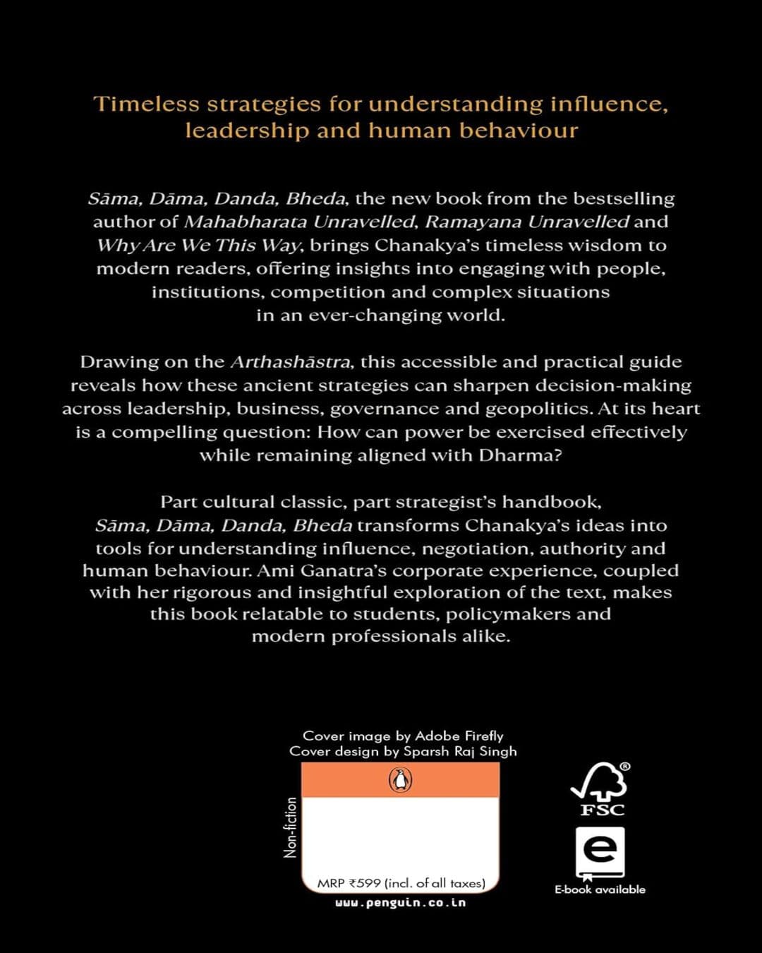 sāma--dāma--danda--bheda-ancient-indian-wisdom-for-strategy--leadership--power-statecraft-from-c-ami-ganatra-penguin-random-house