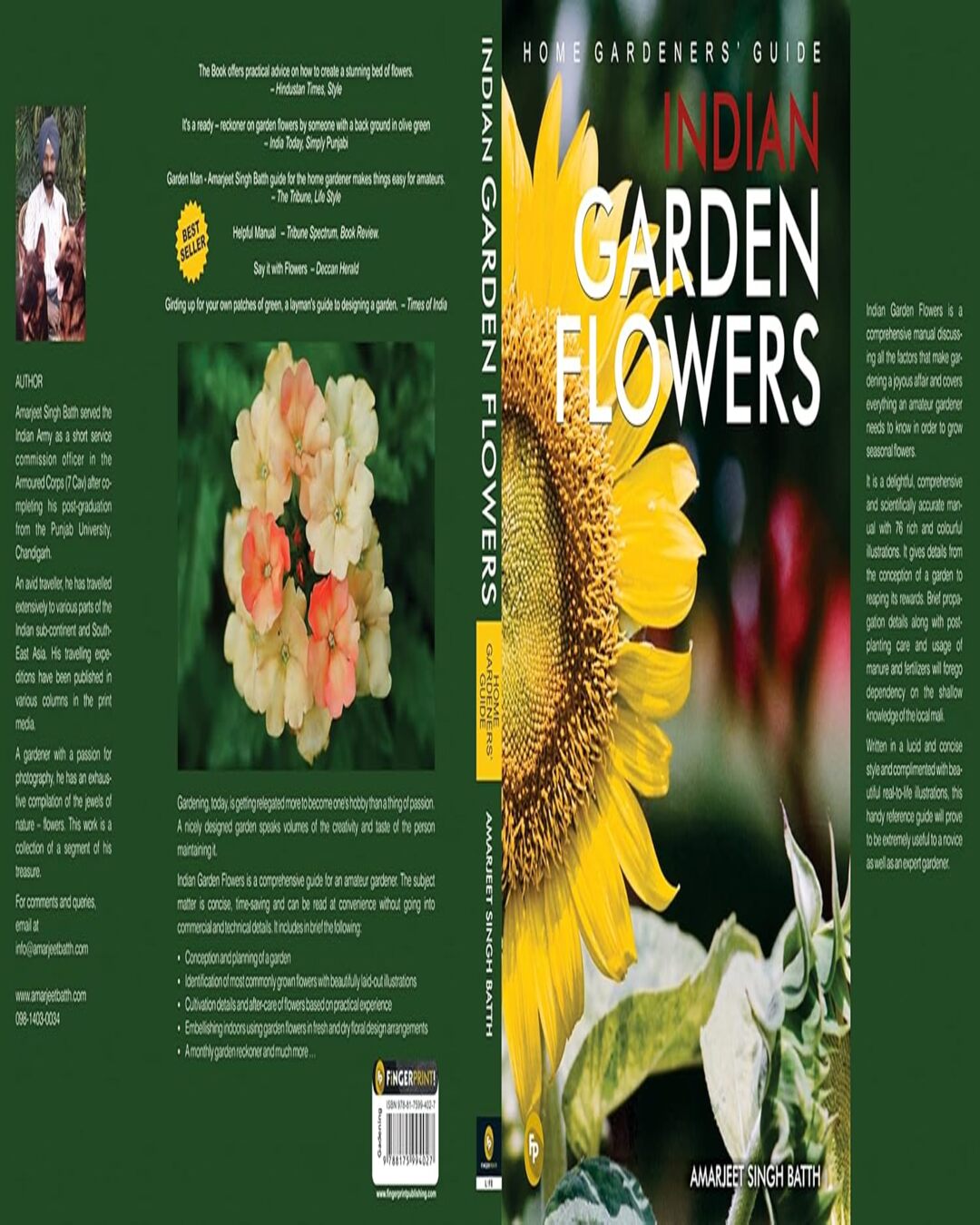 Home Gardeners’ Guide Indian Garden Flowers by Amarjeet Singh Batth [Paperback] - versoz.com
