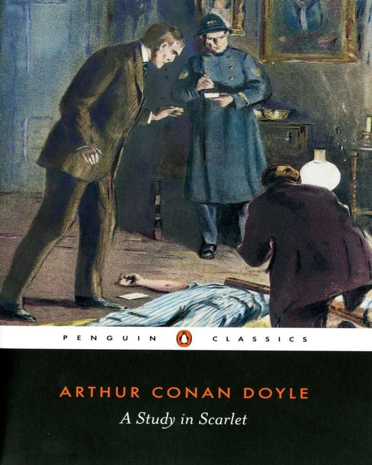 Study In Scarlet by Sir Arthur Conan Doyle [Paperback] - versoz.com