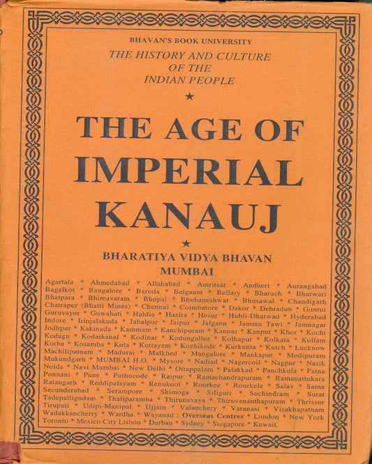 The Age of Imperial Kanauj Vol 4 [Hardcover] - versoz.com