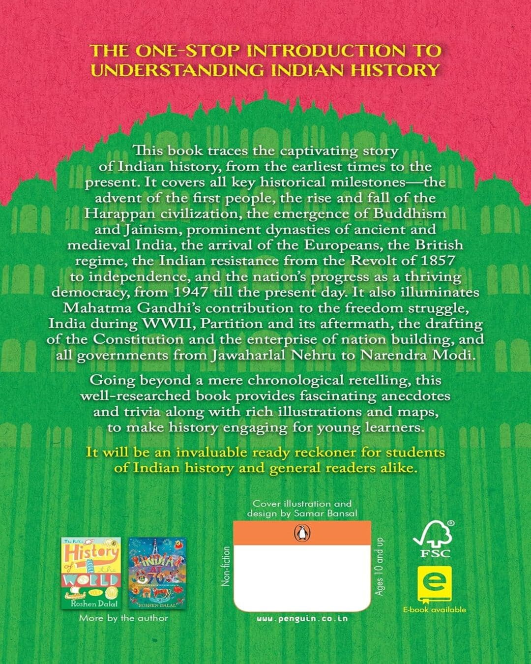 Complete History Of India by Dalal,Roshen [Paperback] - versoz.com
