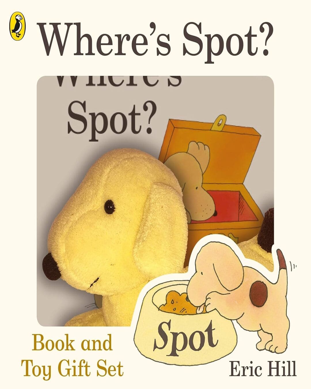 Wheres Spot? Book & Toy Gift Set by Eric Hill [Board book] - versoz.com