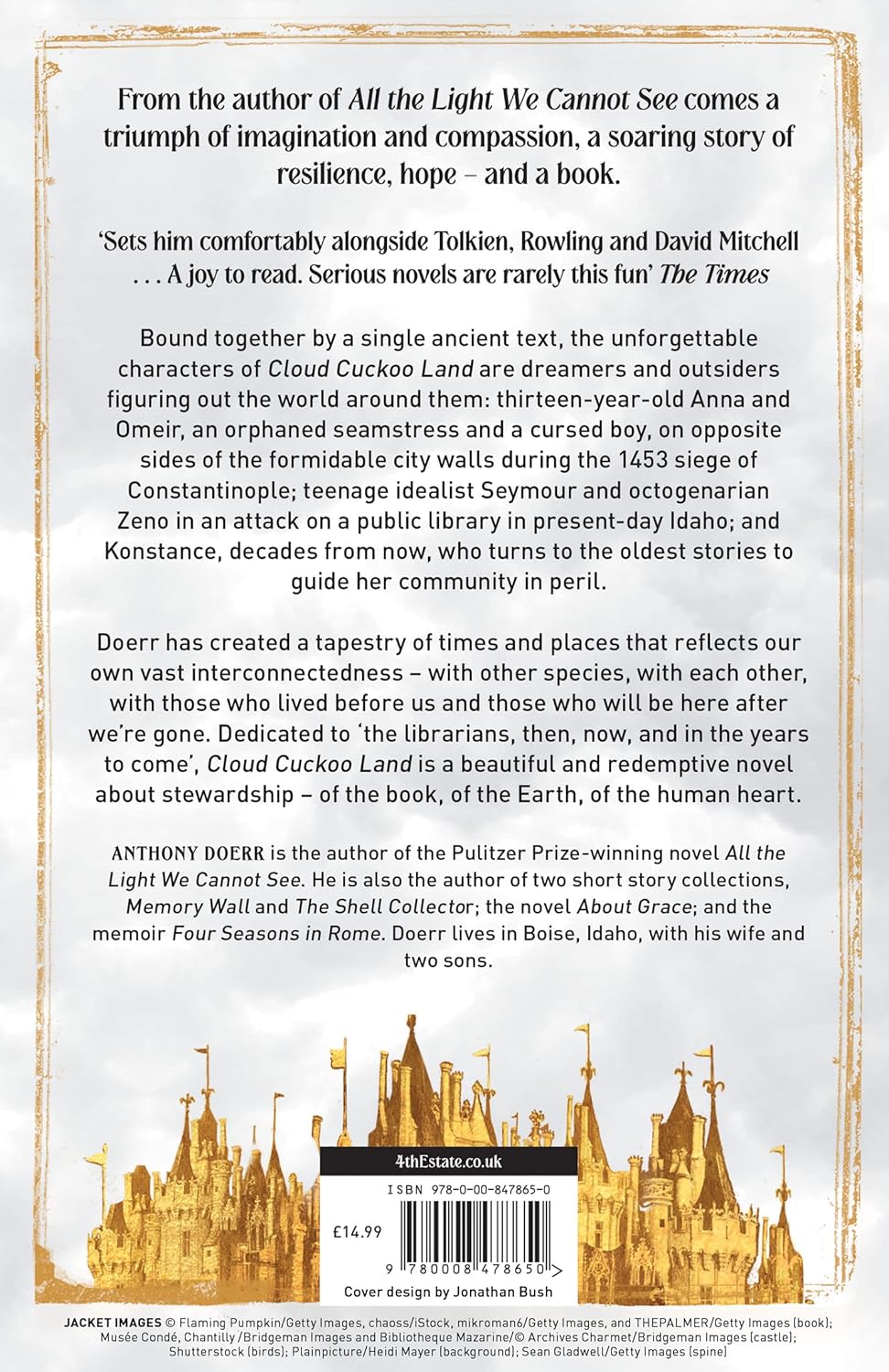 Cloud Cuckoo Land by Anthony Doerr [Paperback] - versoz.com