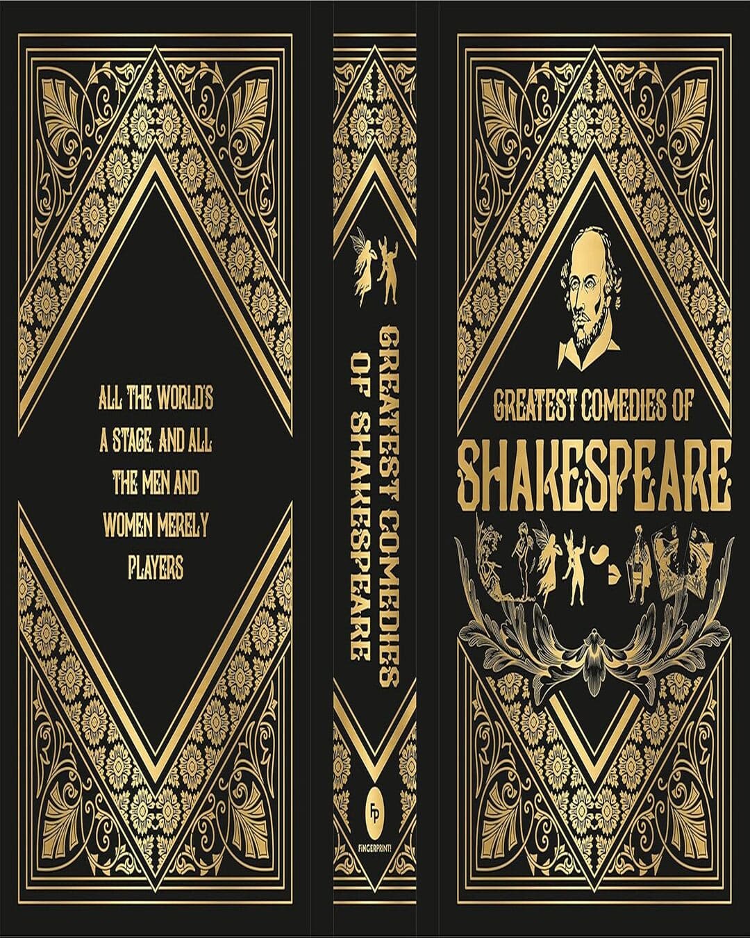 Greatest Comedies of Shakespeare (Deluxe Hardbound Edition) [Hardcover] - versoz.com