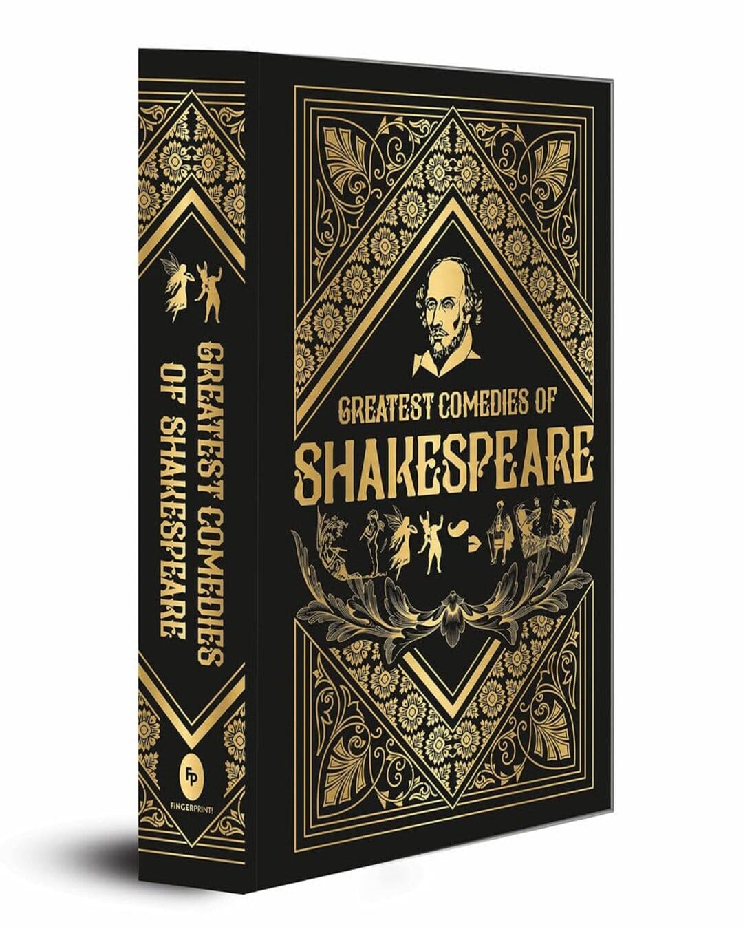 Greatest Comedies of Shakespeare (Deluxe Hardbound Edition) [Hardcover] - versoz.com