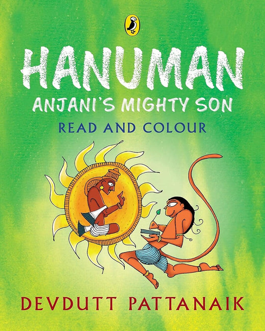 Hanuman: Read And Colour by Devdutt Pattanaik [Paperback] - versoz.com