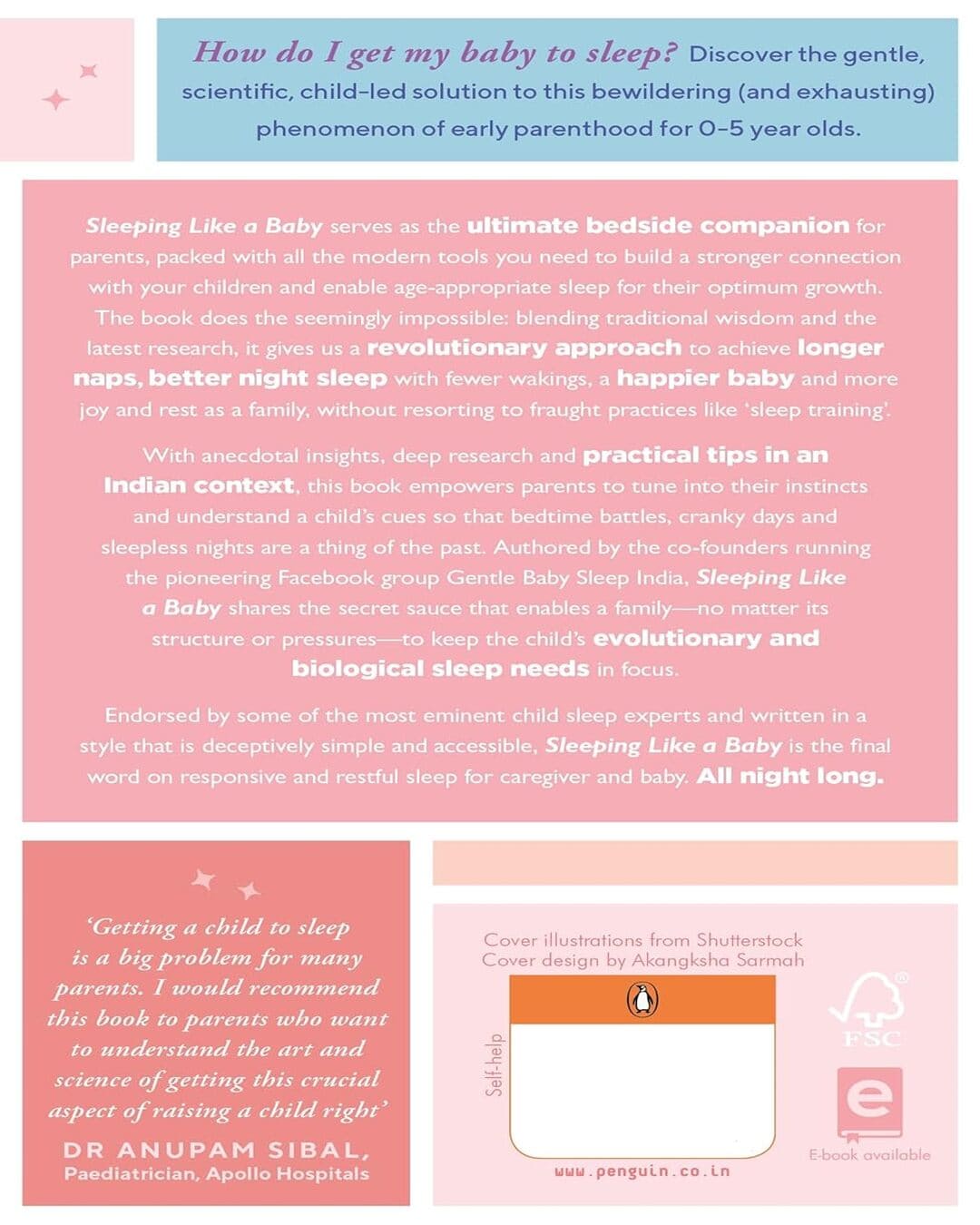Sleeping Like a Baby by Himani Dalmia & Neha Bhatt [Paperback] - versoz.com