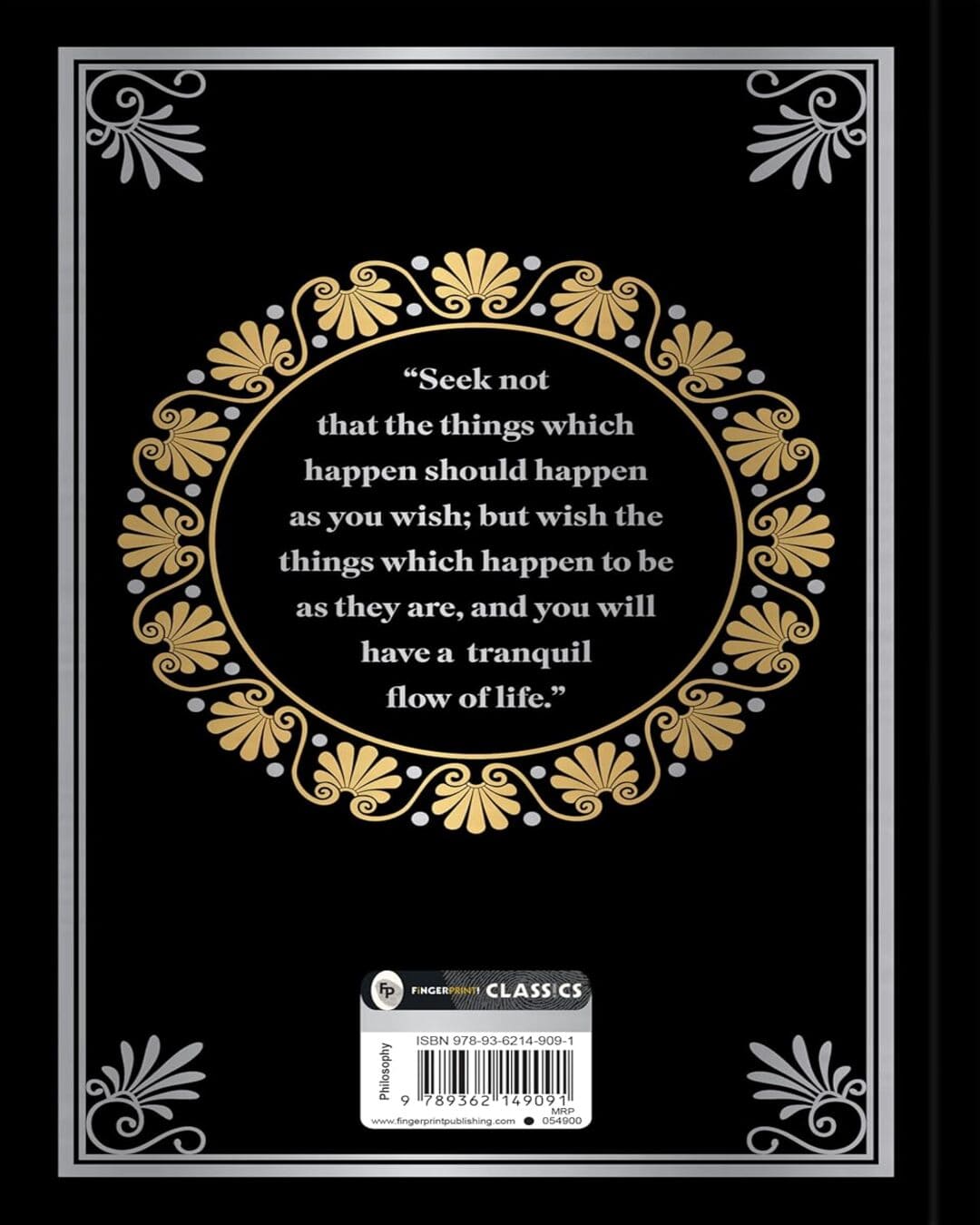 How To Live by Epictetus [Deluxe Hardcover] - versoz.com