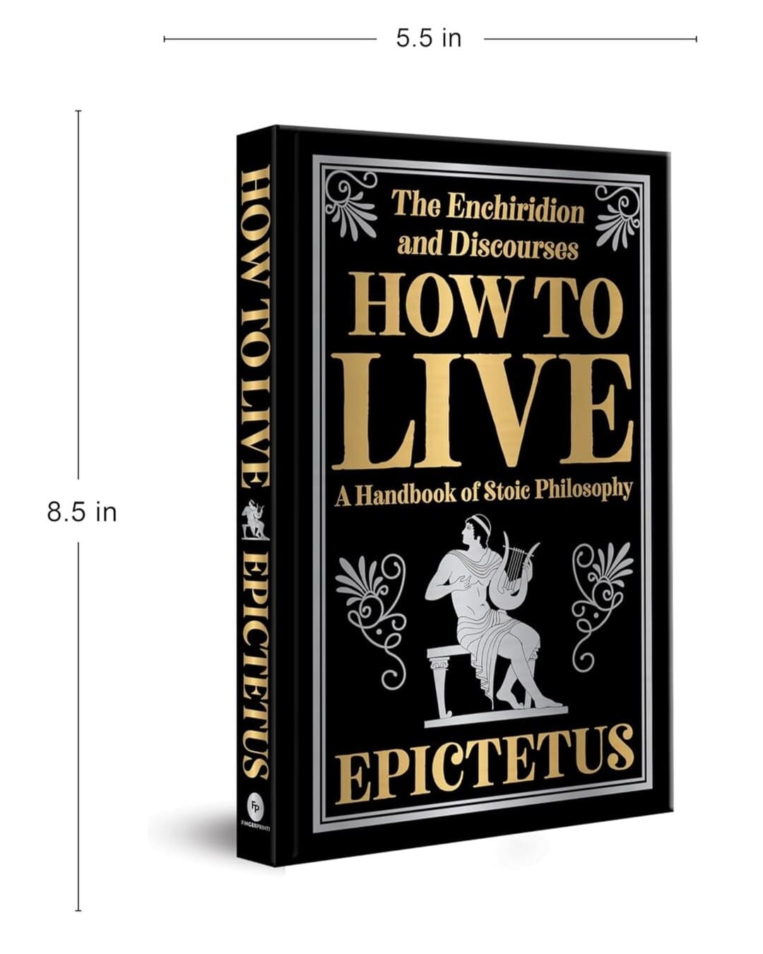 How To Live by Epictetus [Deluxe Hardcover] - versoz.com