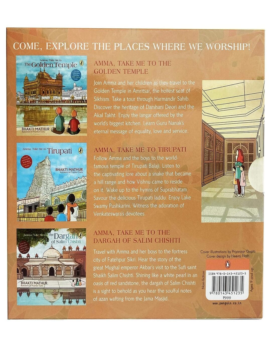 Amma Takes Me Places: Box Set by Bhakti Mathur [Paperback] - versoz.com