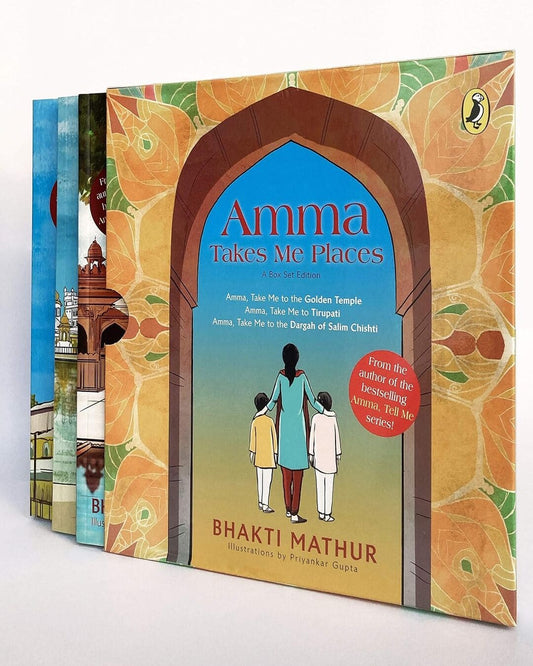 Amma Takes Me Places: Box Set by Bhakti Mathur [Paperback] - versoz.com