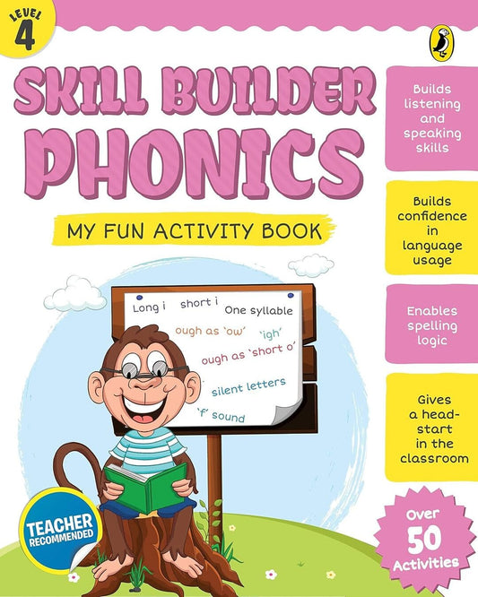 Skill Builders Phonics Level-4 by Penguin India [Paperback] - versoz.com