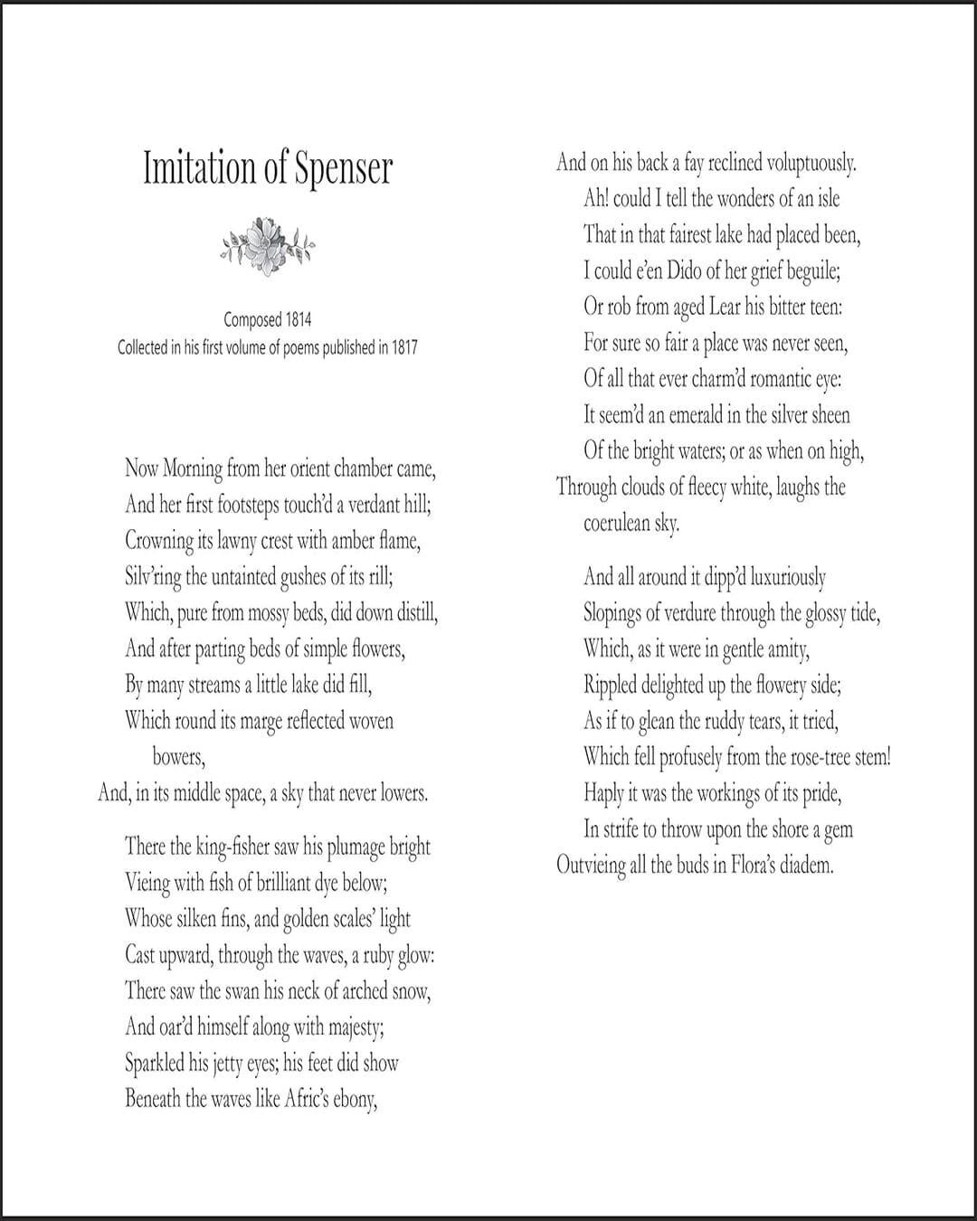 100 Selected Poems by John Keats [Collectable Hardbound Edition] [Hardcover] - versoz.com