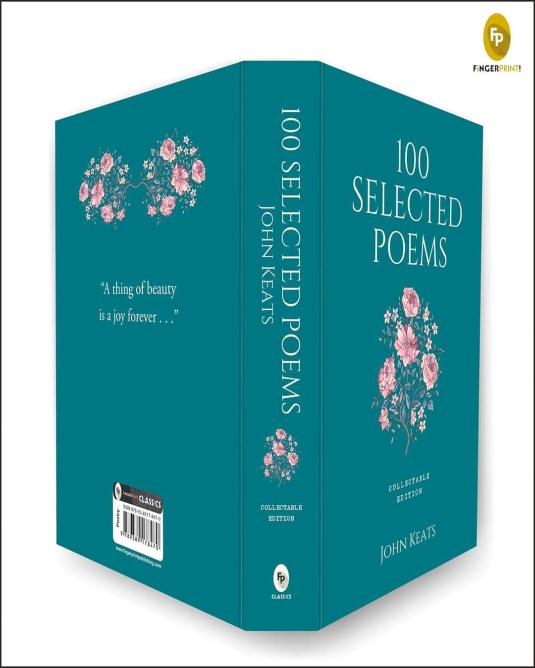 100 Selected Poems by John Keats [Collectable Hardbound Edition] [Hardcover] - versoz.com
