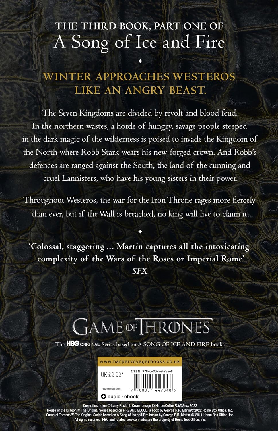 A STORM OF SWORDS 1: STEEL AND SNOW by George R.R. Martin [Paperback] - versoz.com