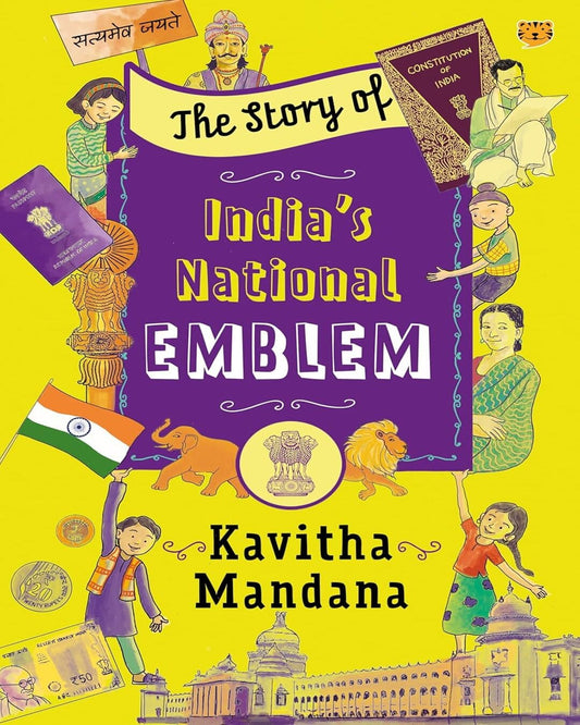 The Story of India’s National Emblem by Kavitha Mandana [Paperback] - versoz.com