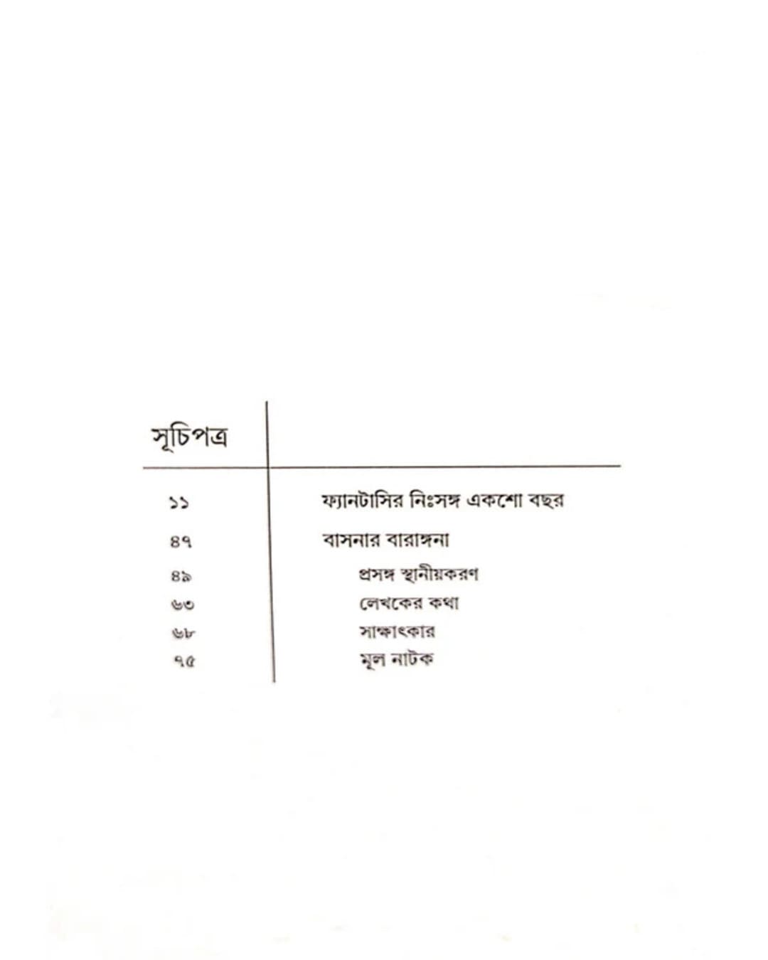 Mario Vargas Llosa : Jibon O Natok by Bratya Basu   [Hardcover]