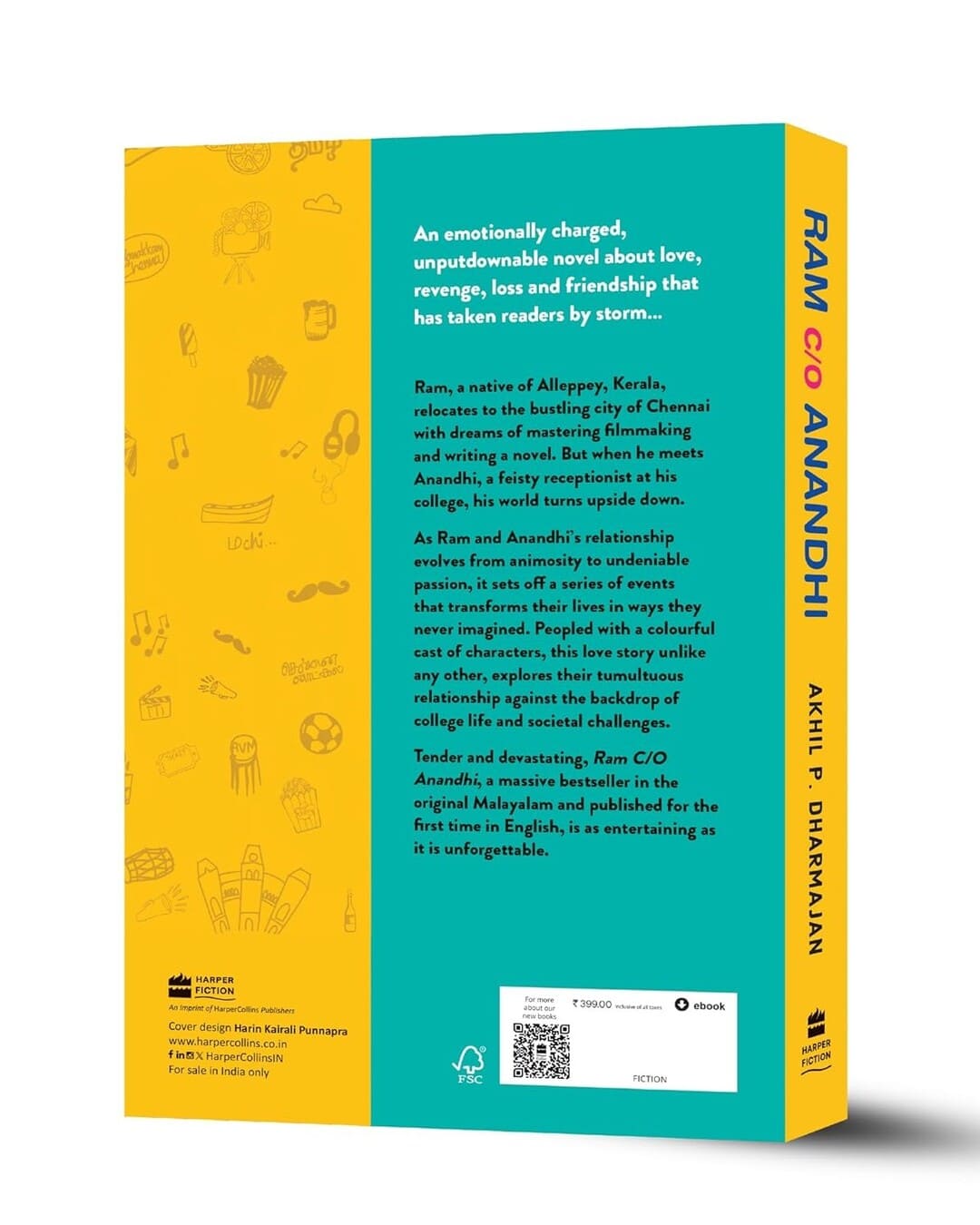 Ram c/o Anandhi (English) by Akhil P Dharmajan [Paperback] - versoz.com