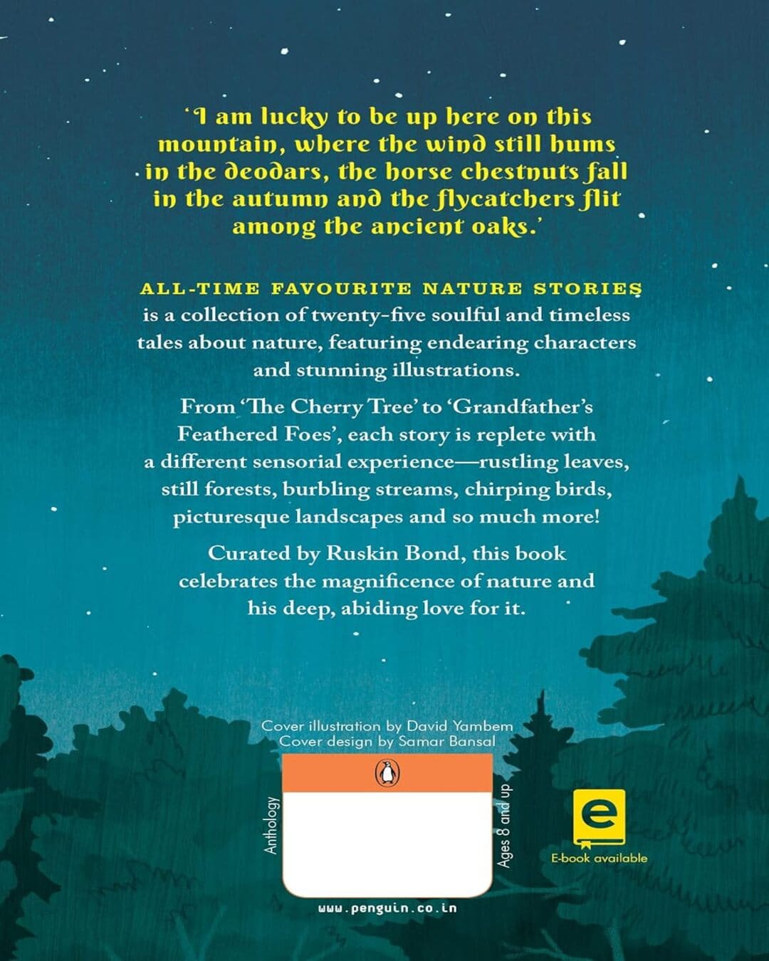 All-Time Favourite Nature Stories by Ruskin Bond [Paperback] - versoz.com