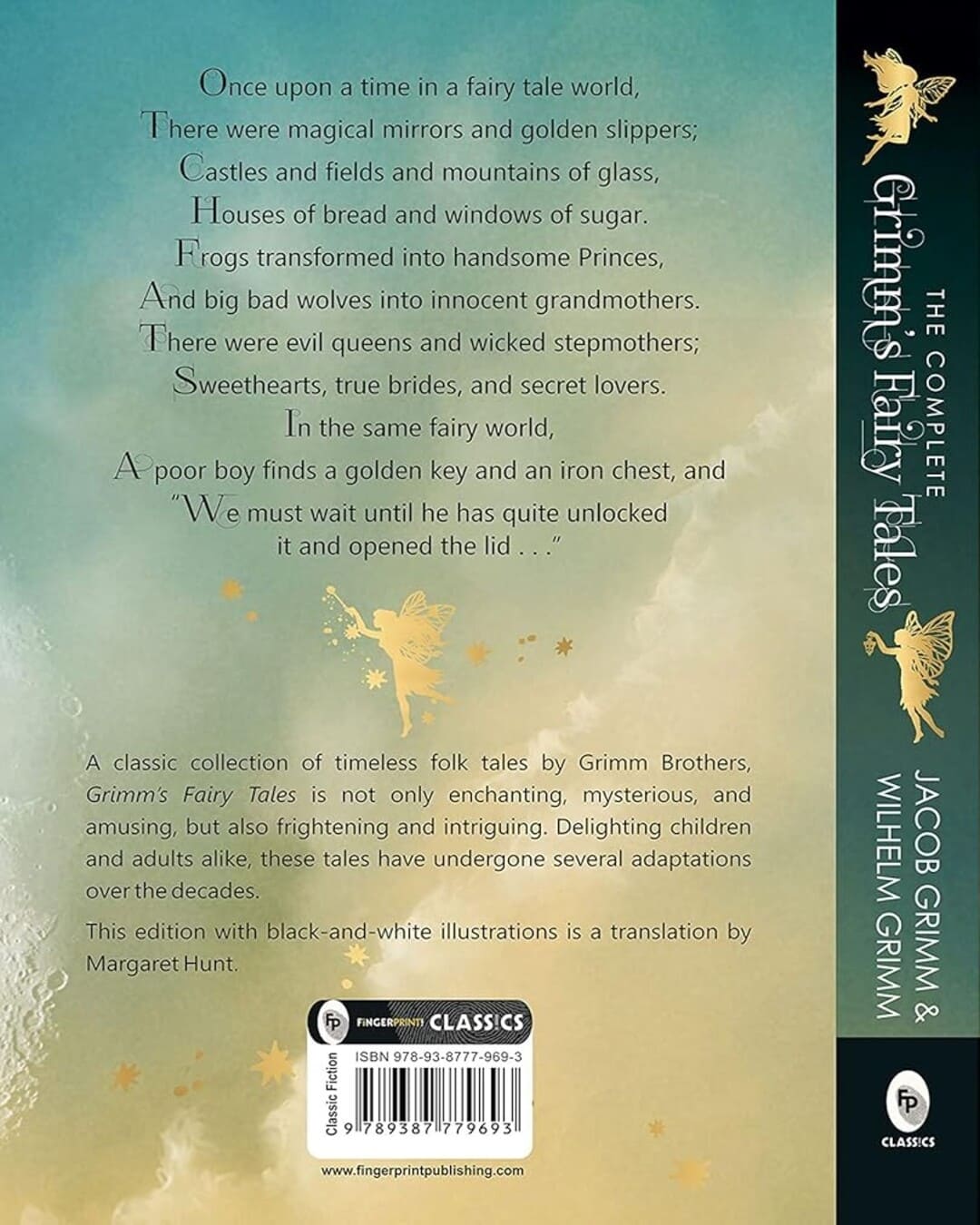 The Complete Grimms Fairy Tales by Jacob Grimm & Wilhelm Grimm [Paperback] - versoz.com