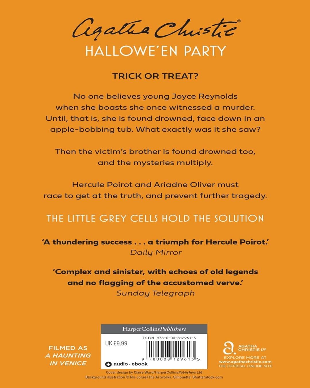 AC - HALLOWEEN PARTY by Agatha Christie [Paperback] - versoz.com