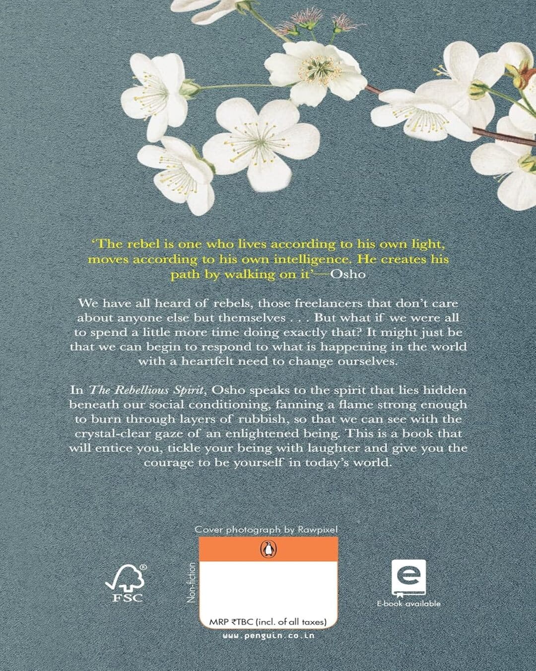 The Rebellious Spirit by Osho [Paperback] - versoz.com