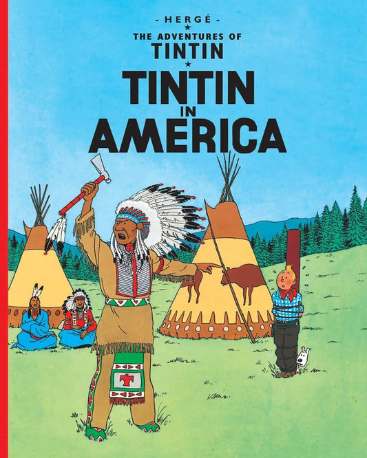 Tintin In America by Herge [Hardcover] - versoz.com