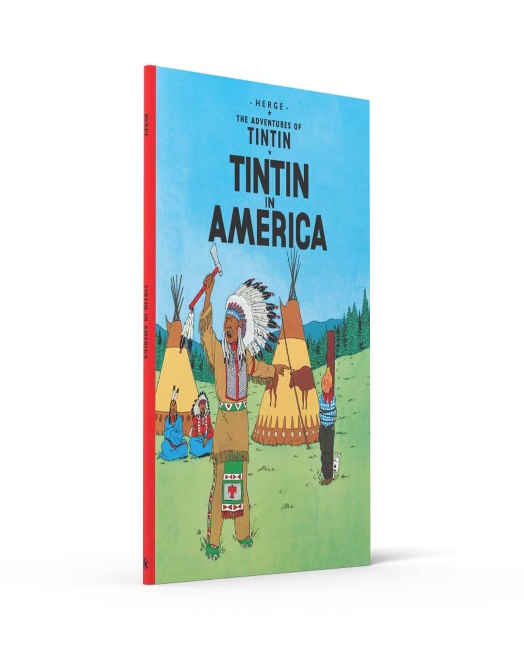 Tintin In America by Herge [Hardcover] - versoz.com
