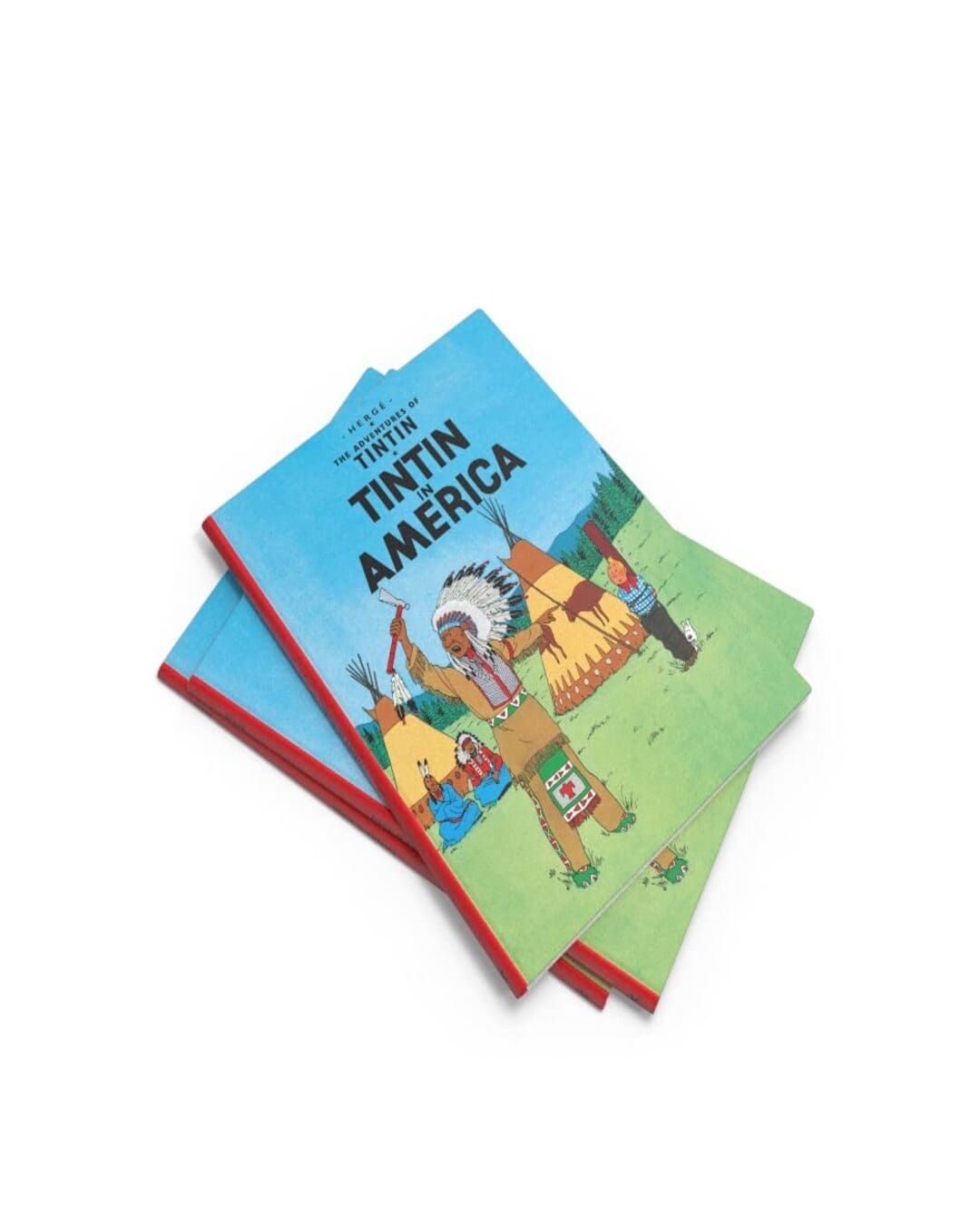 Tintin In America by Herge [Hardcover] - versoz.com