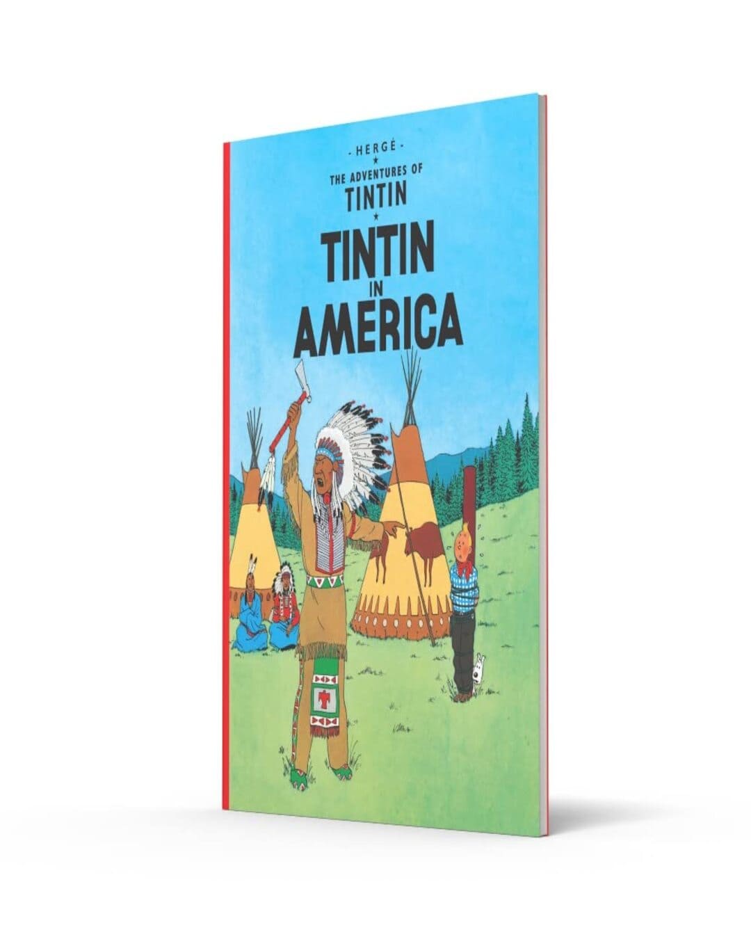 Tintin In America by Herge [Hardcover] - versoz.com