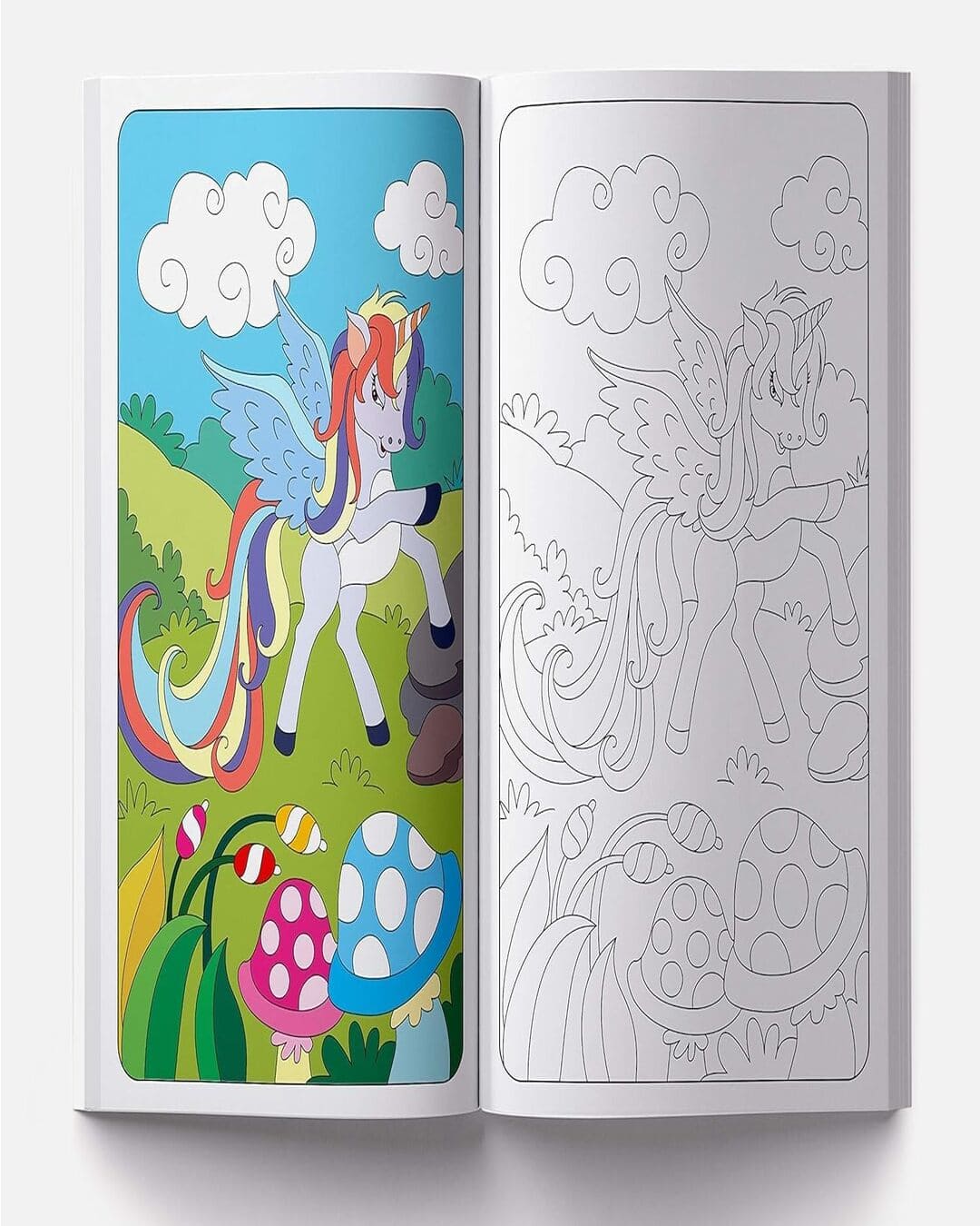 Its Ok to Be A Unicorn Coloring Book - Giant Book Series: Jumbo Sized Colouring Book For Children by Wonder House Books [Paperback] - versoz.com