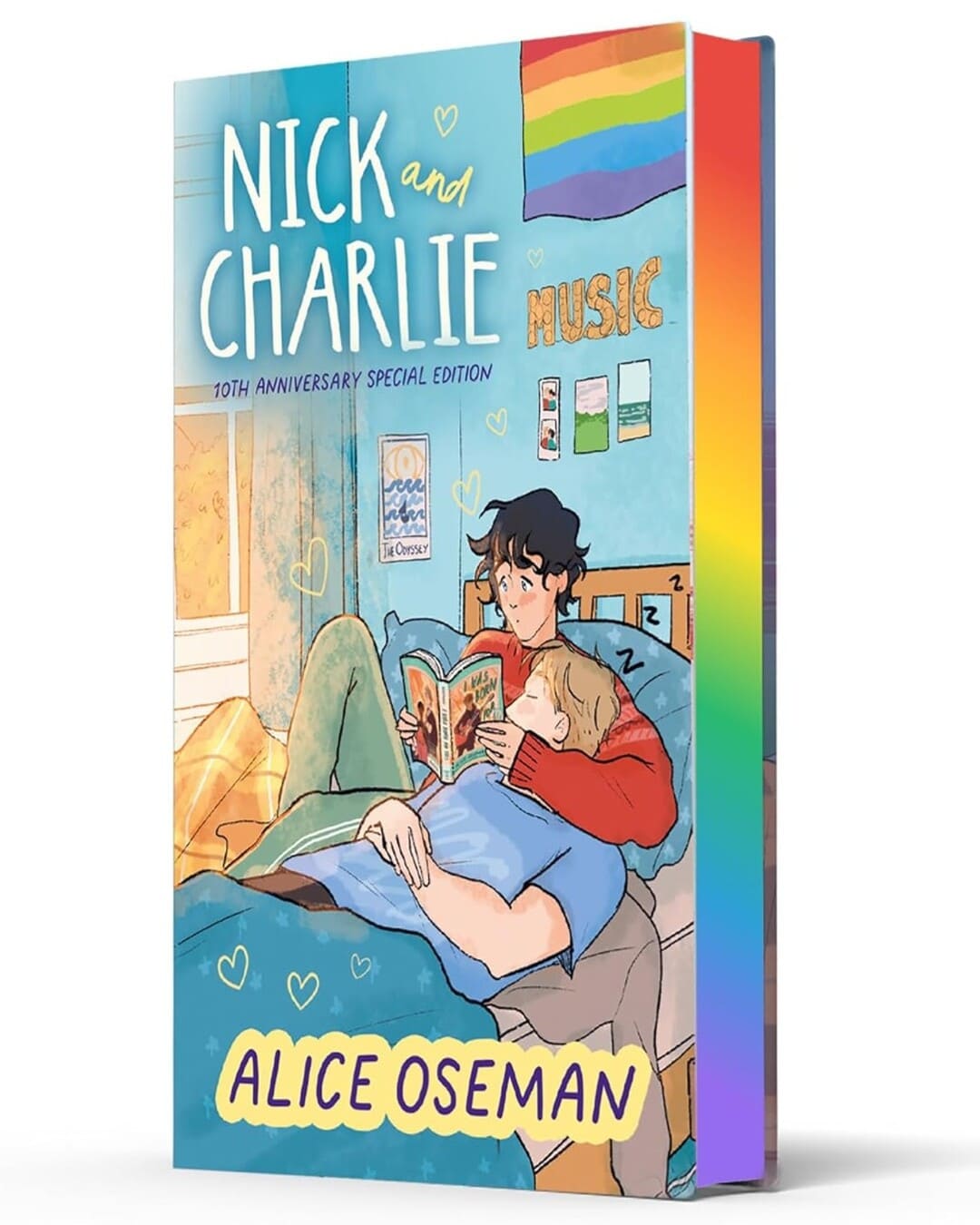 Nick and Charlie [10th Anniversary Special Edition] by Alice Oseman [Hardcover] - versoz.com