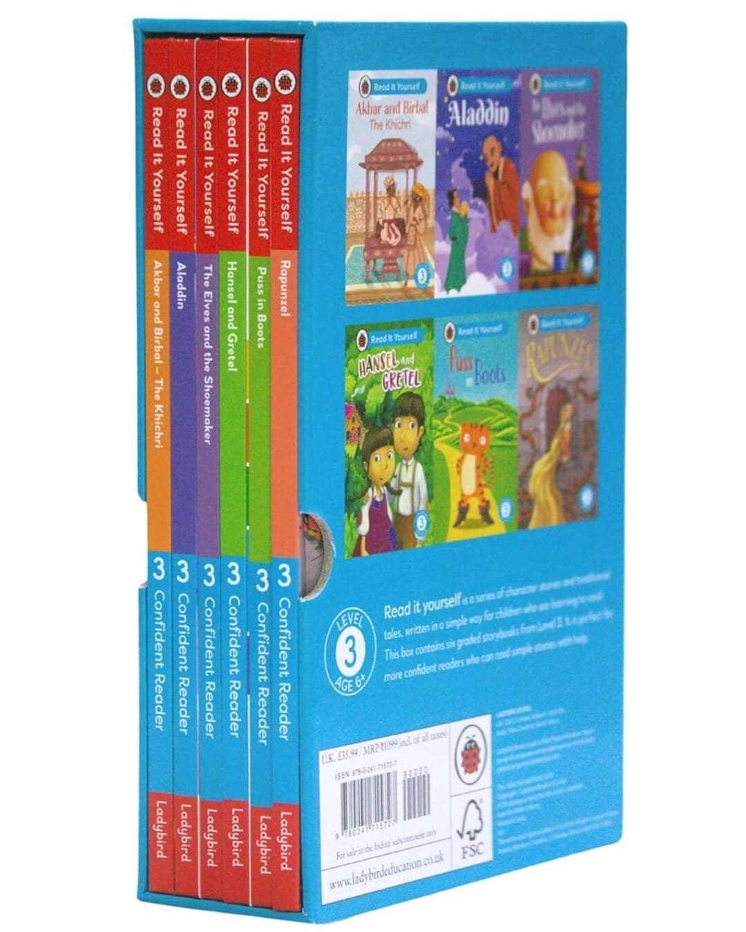 Read It Yourself : Confident Reader Level 3 by Ladybird [Hardcover Box Set] - versoz.com