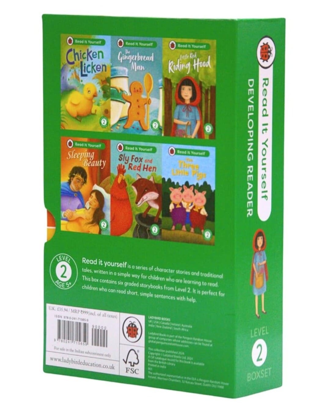 Read It Yourself : Developing Reader Level 2 by Ladybird [Hardcover Box Set] - versoz.com