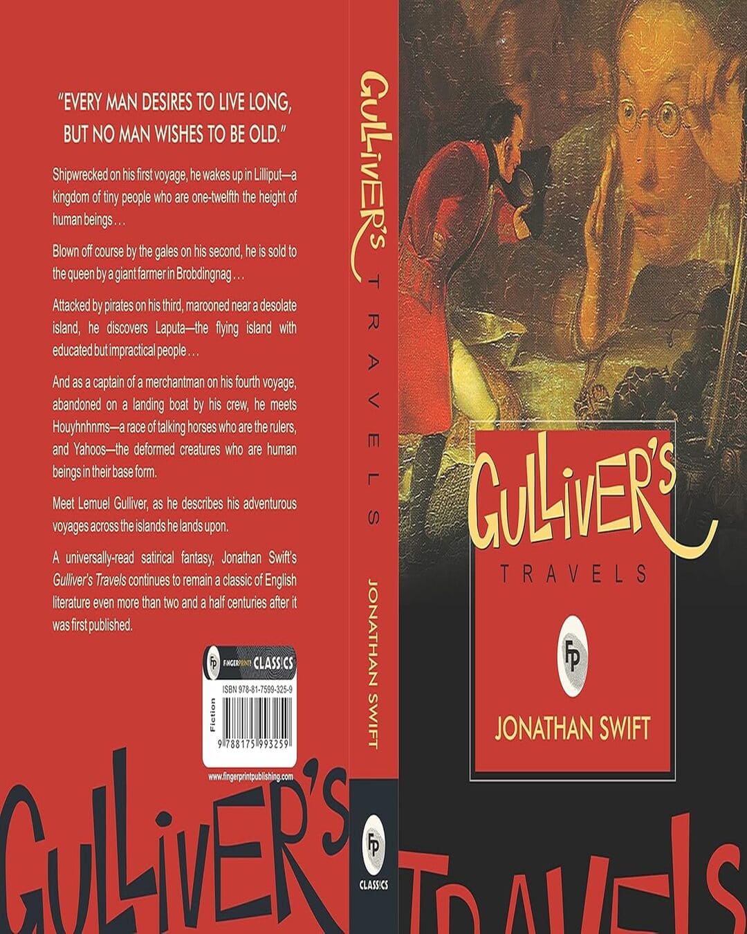 Gullivers Travels by Jonathan Swift [Paperback] - versoz.com