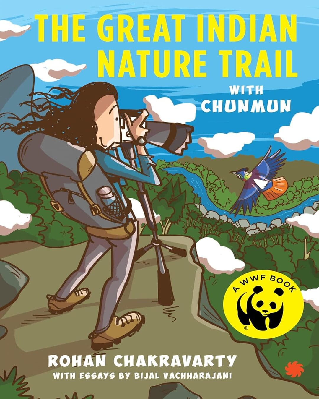 The Great Indian Nature Trail With Chunmun Rohan Chakravarty with essays by Bijal Vachharajani [Paperback] - versoz.com