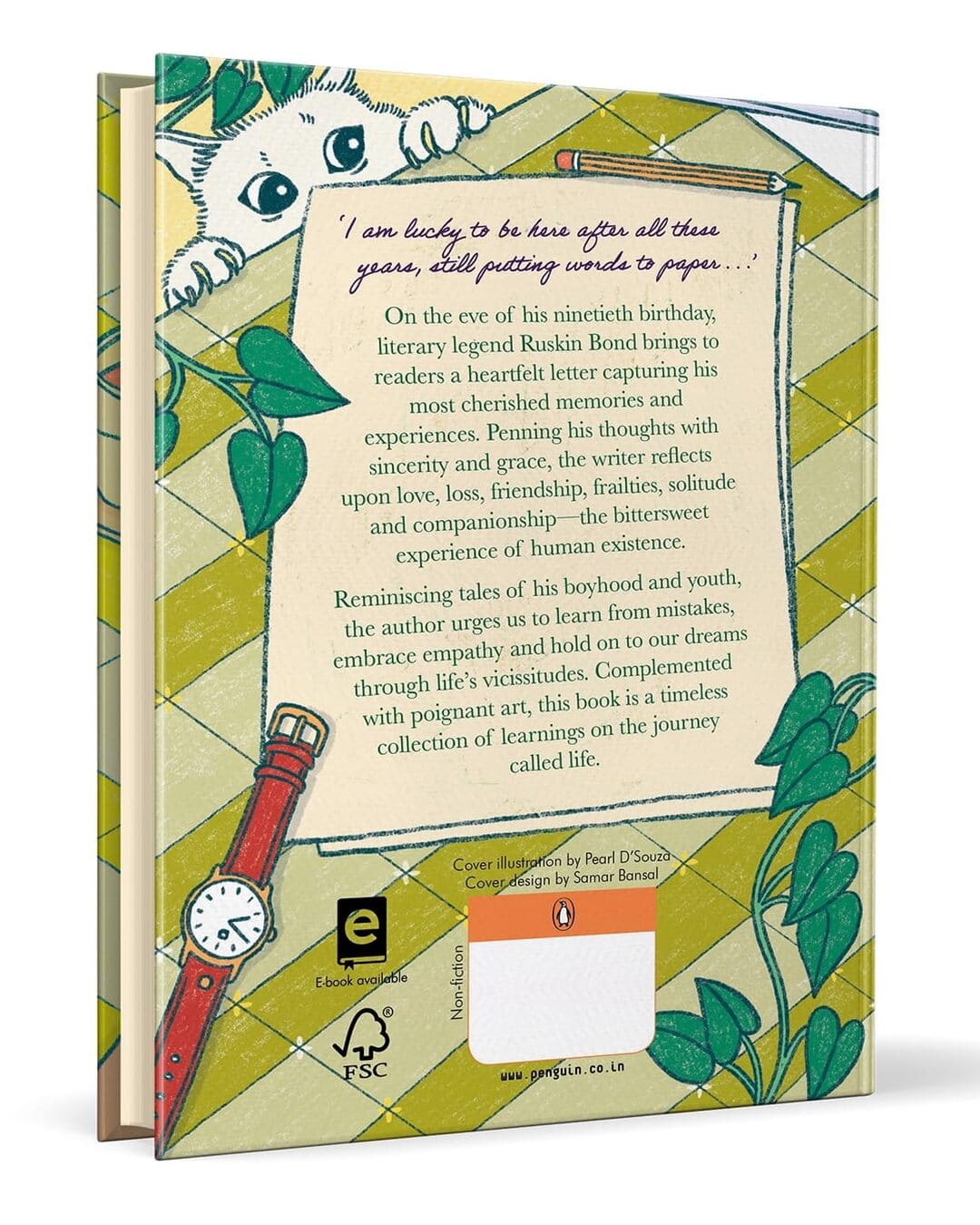 Hold On To Your Dreams: A Letter To Young Friends by Ruskin Bond [Hardcover] - versoz.com