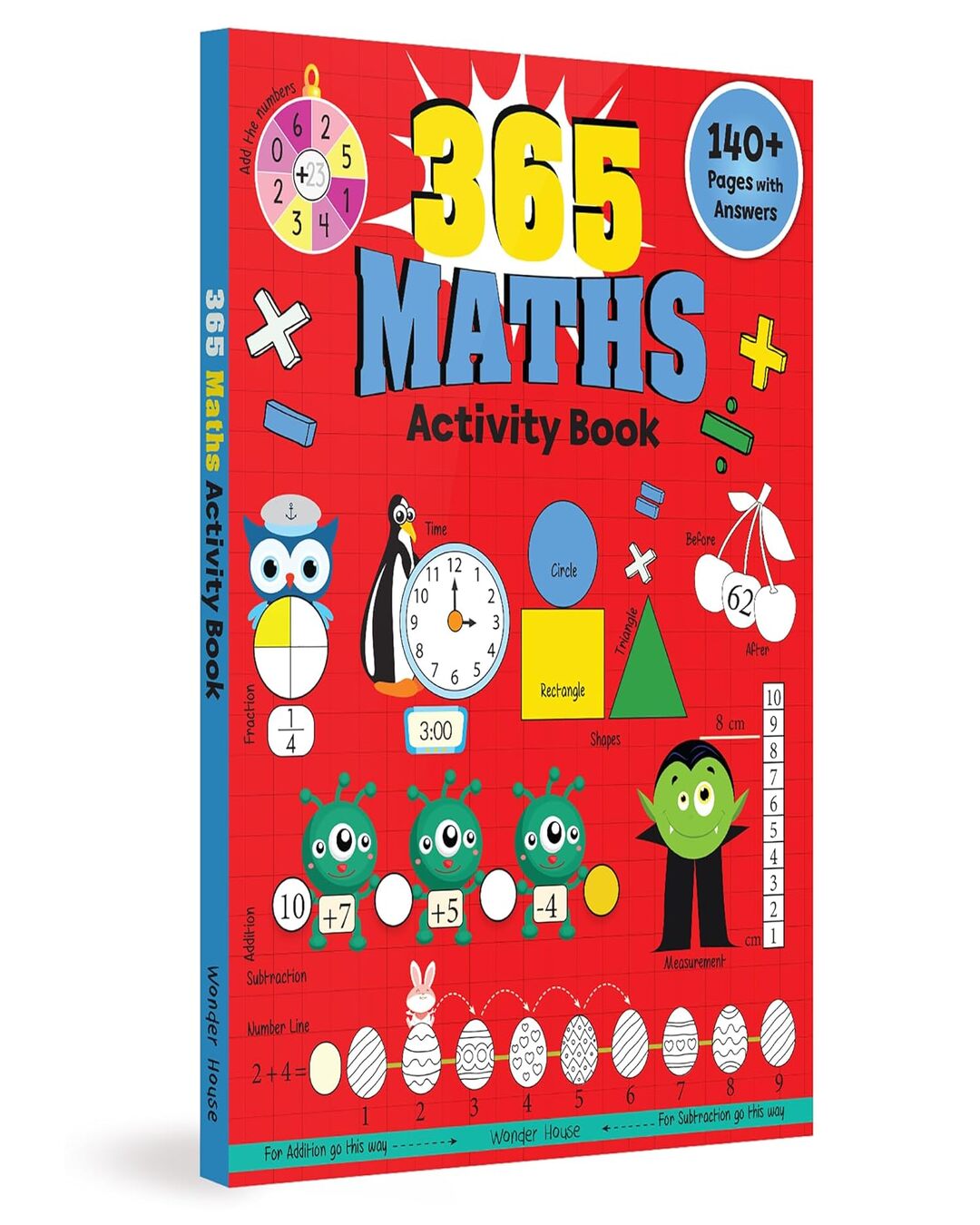 365 Maths Activity BookÂ For Kids: Age 5+ by Wonder House Books [Paperback] - versoz.com