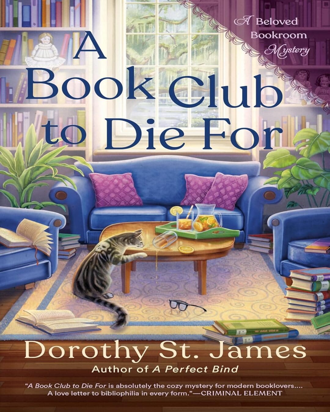 A Book Club to Die For by Dorothy St. James [Paperback] - versoz.com